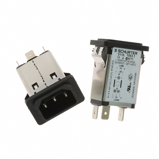 SCHURTER Inc. 5110.1043.1 electronic component
