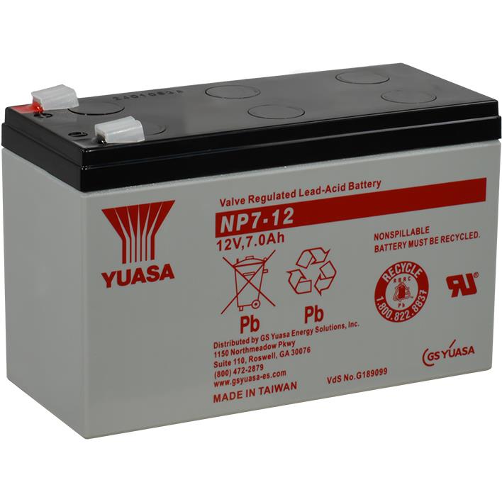 GS Yuasa Energy Solutions NP7-12/250 electronic component