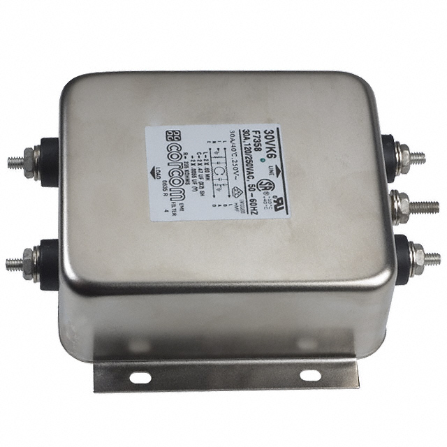 TE Connectivity Corcom Filters 30VK6 electronic component