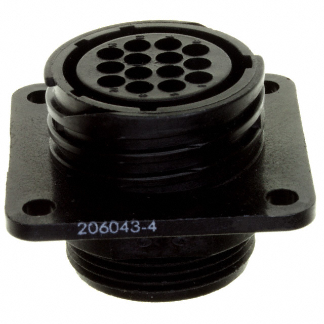 TE Connectivity AMP Connectors 206043-4 electronic component