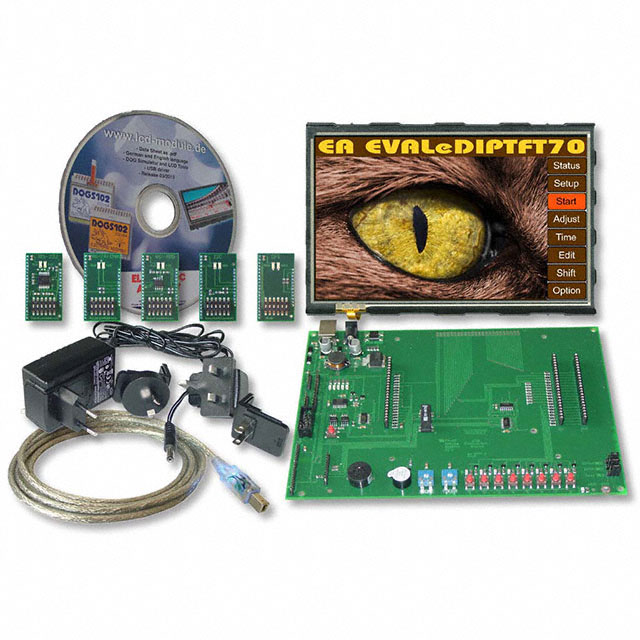 Display Visions EA EVALEDIPTFT70 electronic component